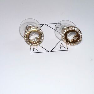 Kate Spade logo stud Earrings